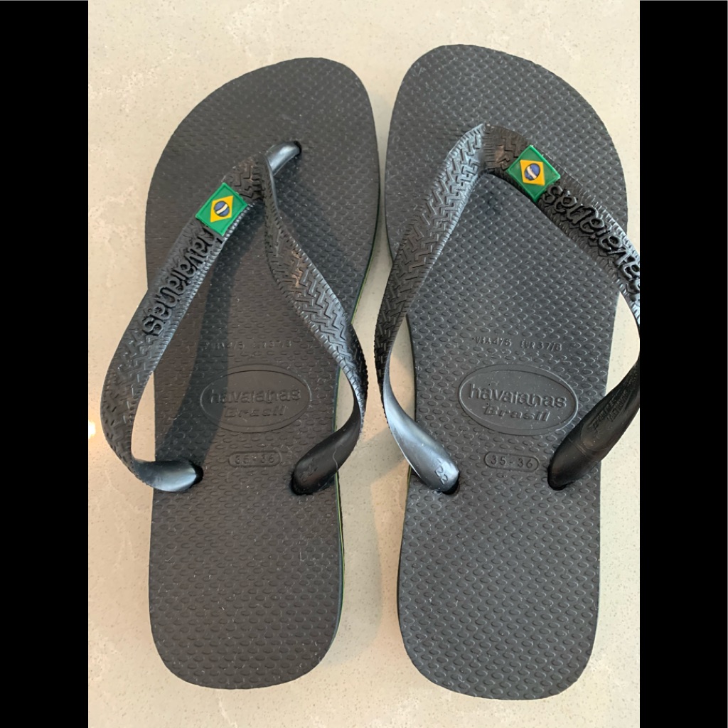 Brand New Havianas Brasil Flip Flop Size 45